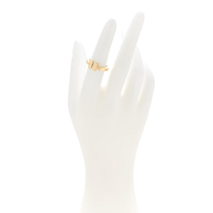 Tiffany 18K Yellow Gold T Square Ring 51 5.75 2 of 5