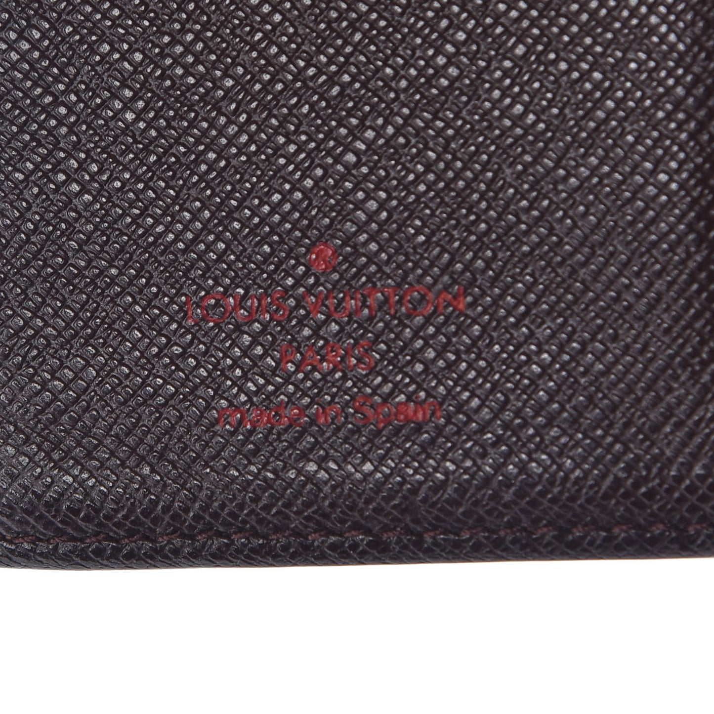 Damier Ebene Small Ring Agenda Cover