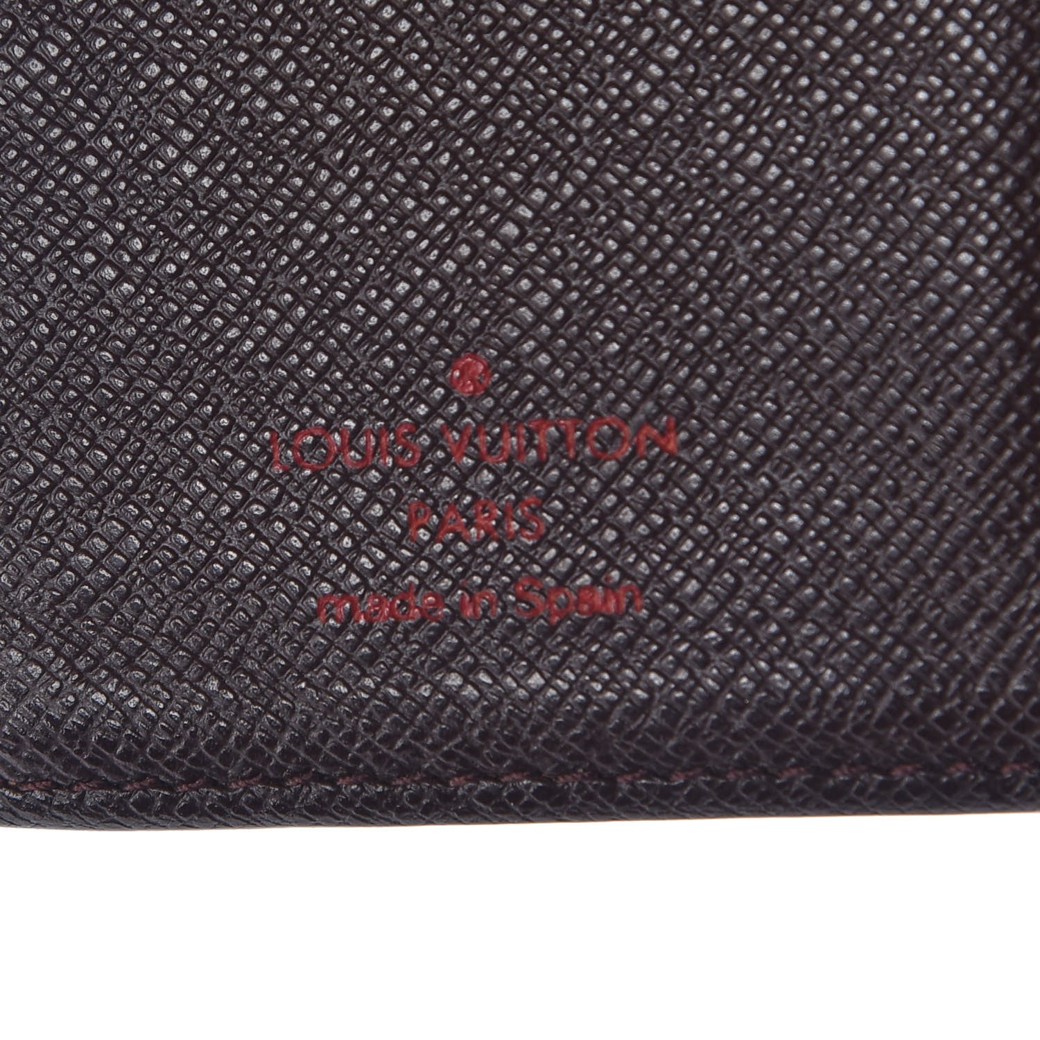 Louis Vuitton Damier Ebene Small Ring Agenda Cover 6 of 7