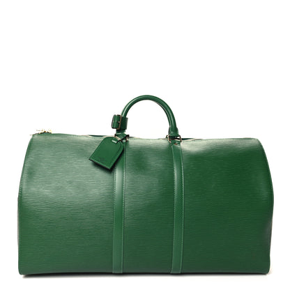 Louis Vuitton Epi Keepall 55 Borneo 1 of 11