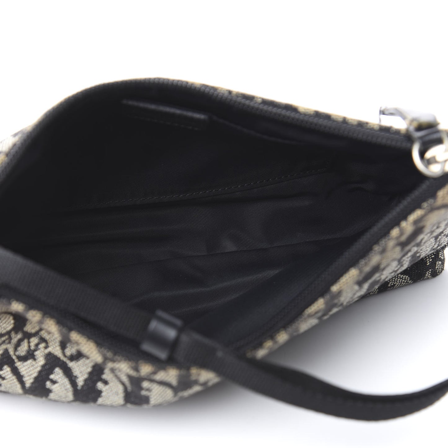 Monogram Shoulder Bag Pochette Black