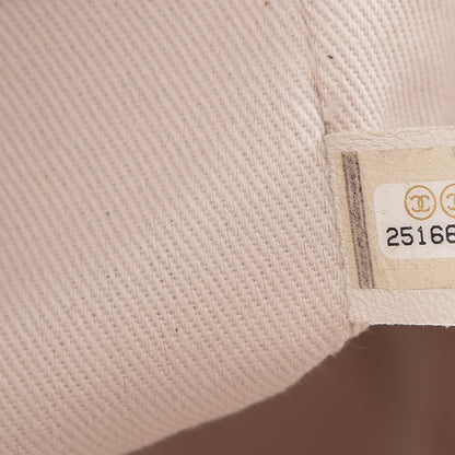 Chanel Mixed Fibers Calfskin Medium Deauville Tote Light Beige 8 of 9