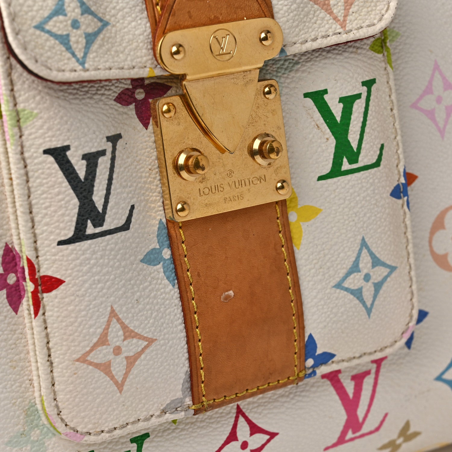 Louis Vuitton Monogram Multicolor Speedy 30 White 11 of 11