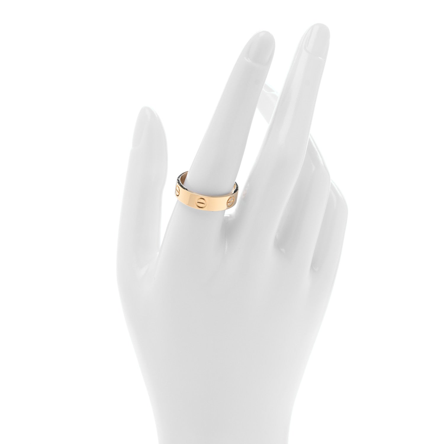Cartier 18K Yellow Gold 5.5mm LOVE Ring 60 9.25 2 of 5