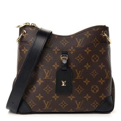 Louis Vuitton Monogram Odeon PM Black 1 of 10