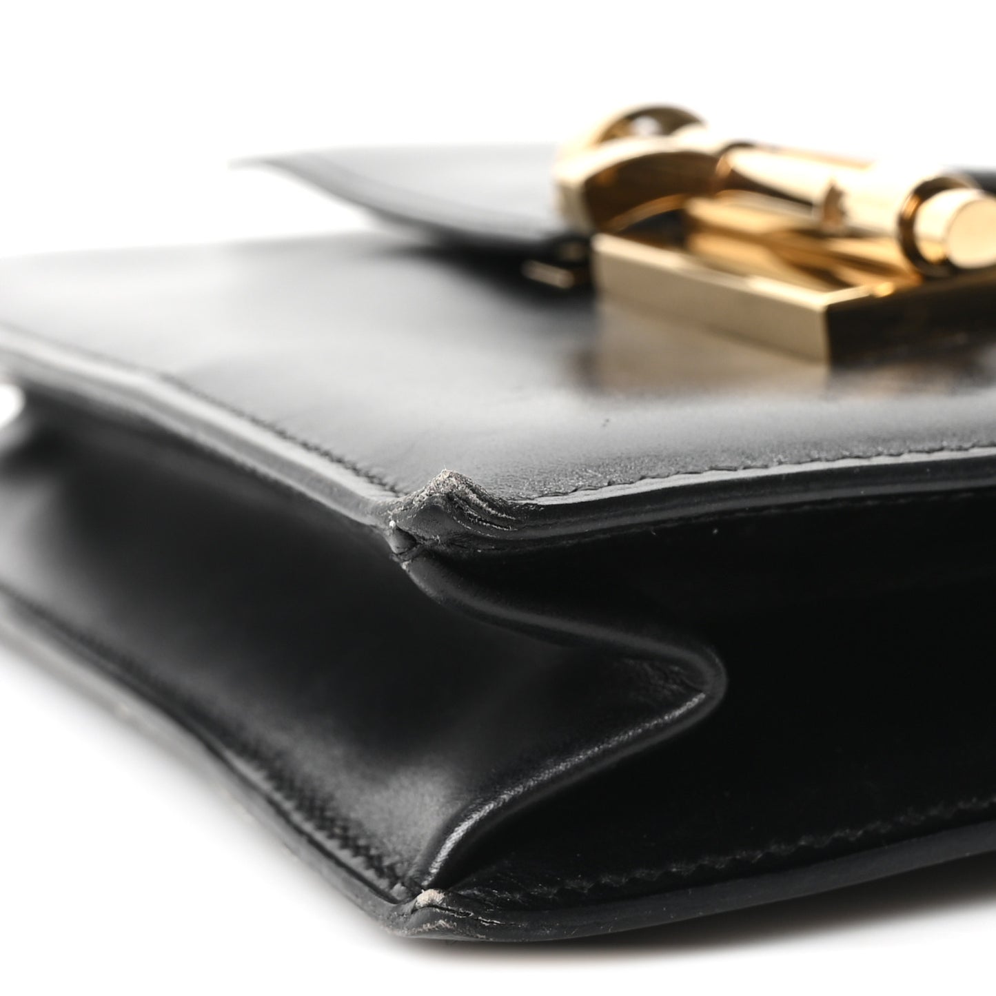 Box Verrou Clutch Black