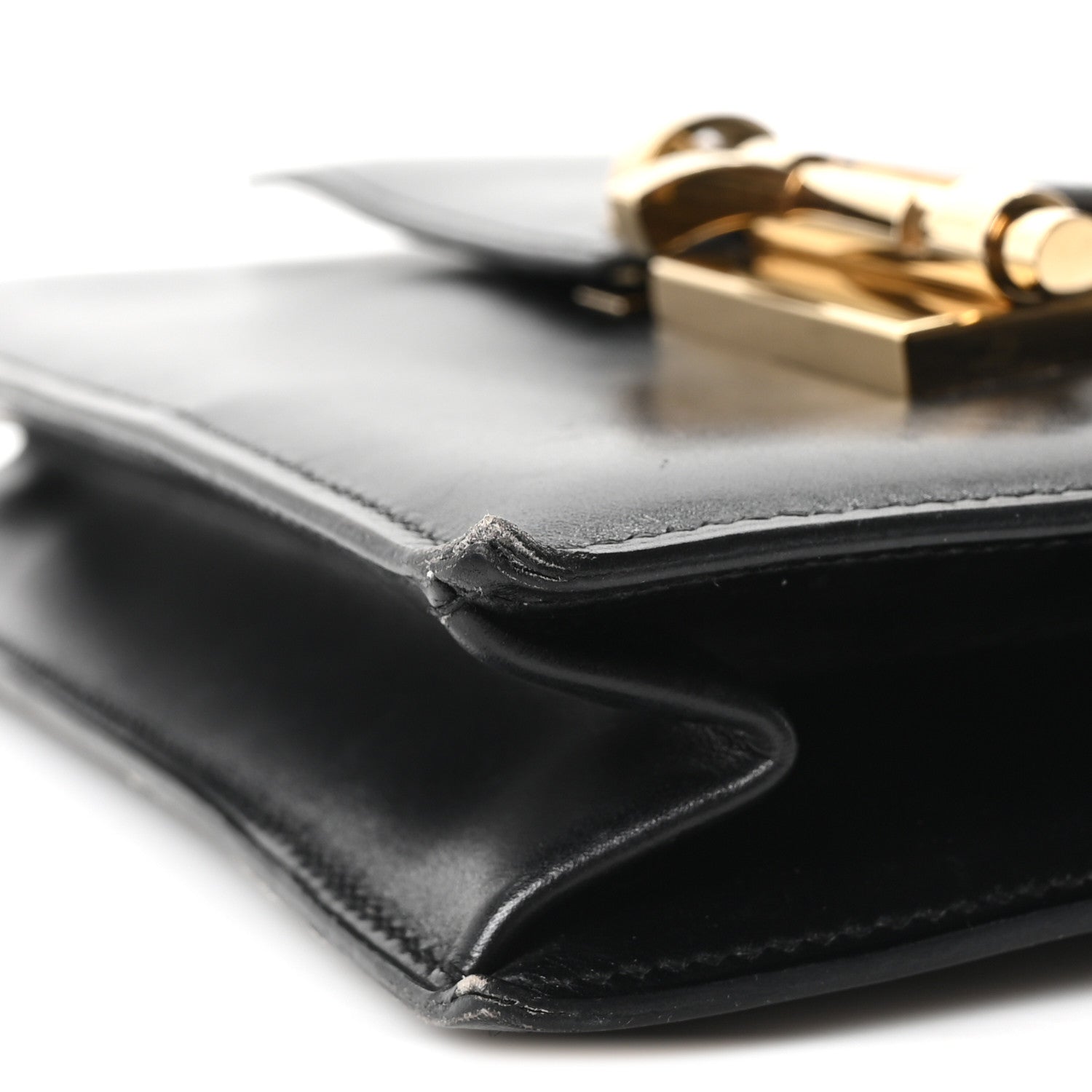 Hermes Box Verrou Clutch Black 10 of 10