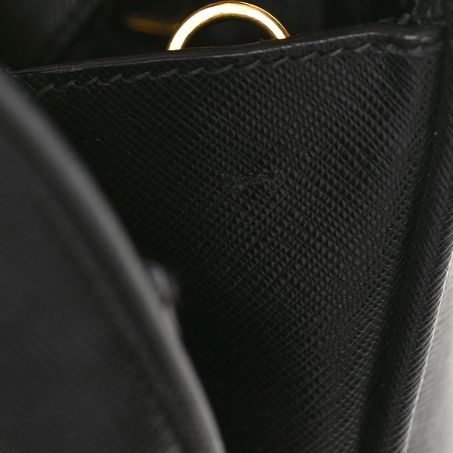 Prada Saffiano Lux Medium Promenade Tote Black 9 of 9