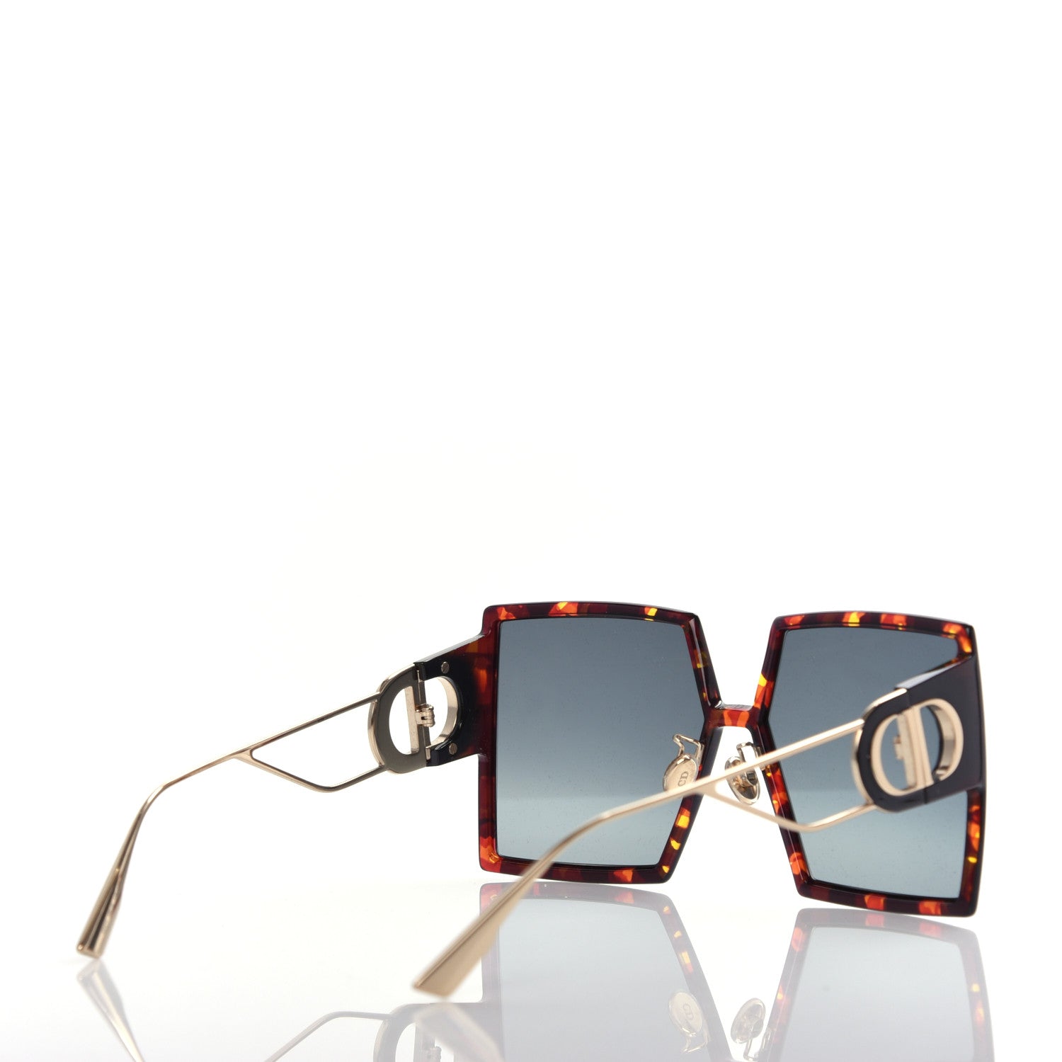 Christian Dior Square 30 Montaigne Sunglasses Tortoise 4 of 7