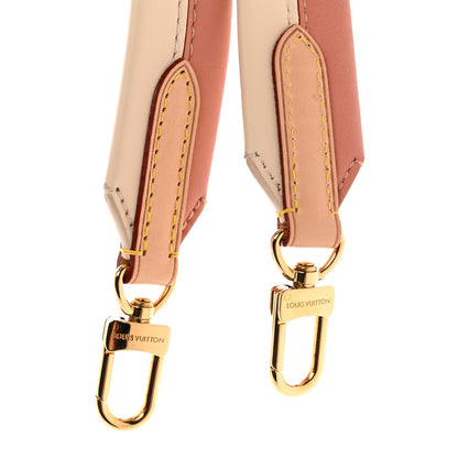 Louis Vuitton Calfskin Cluny BB Shoulder Strap Creme Vieux Rose 5 of 5