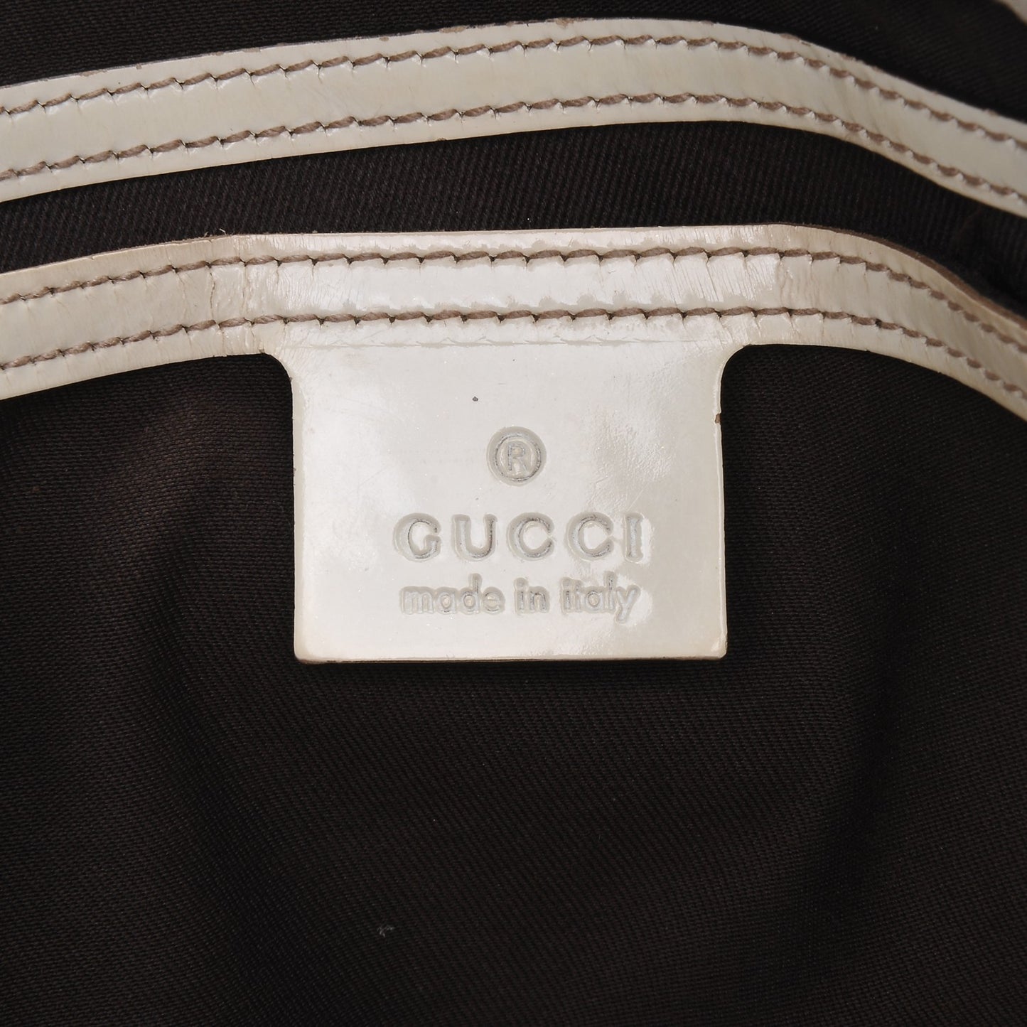 GG Plus Monogram Medium Joy Boston Off White