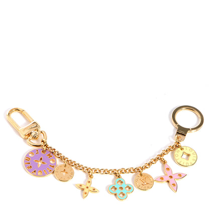 Louis Vuitton Monogram Multicolor Looping Chain Key Ring 1 of 5