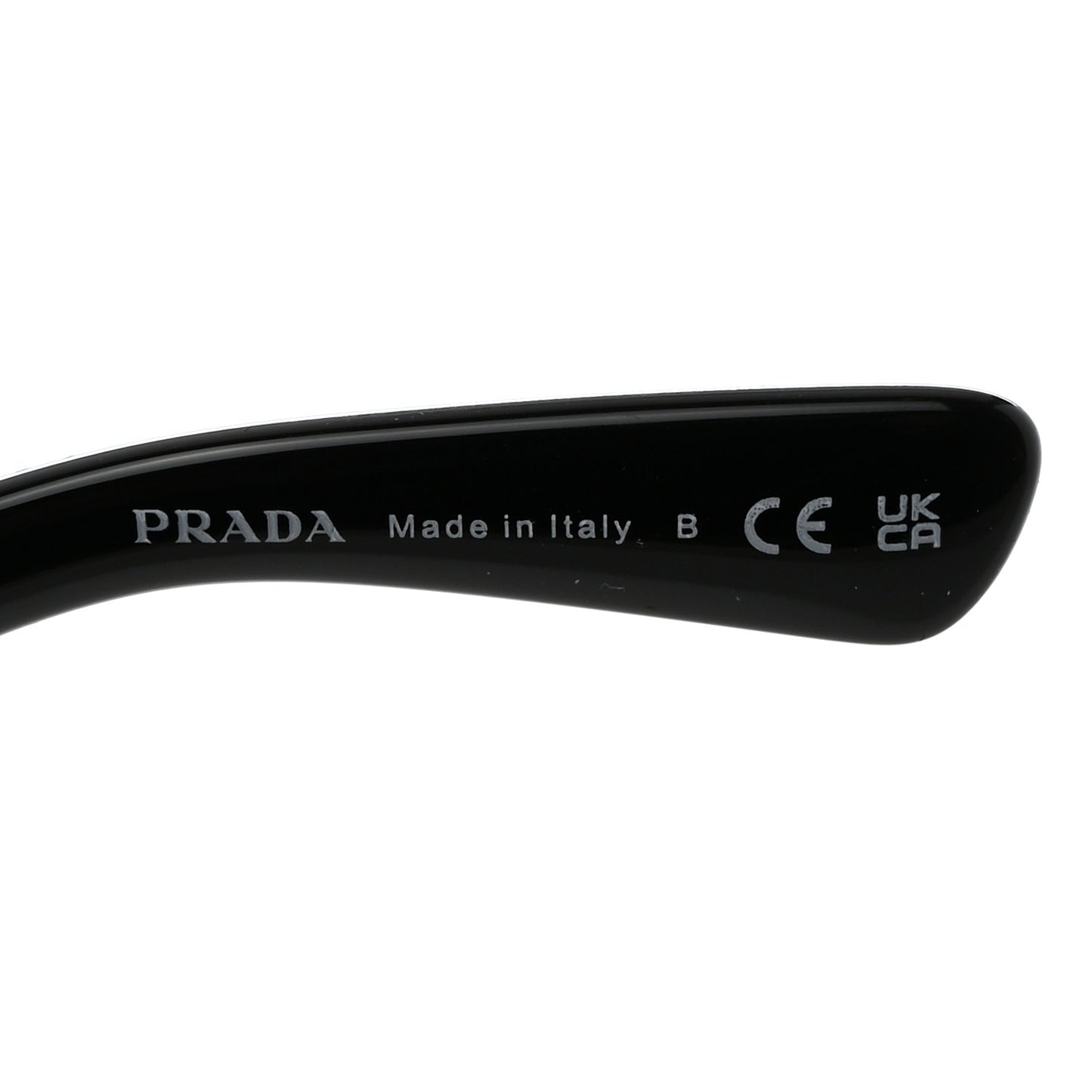 Acetate Rectangular Sunglasses SPR A03 Black