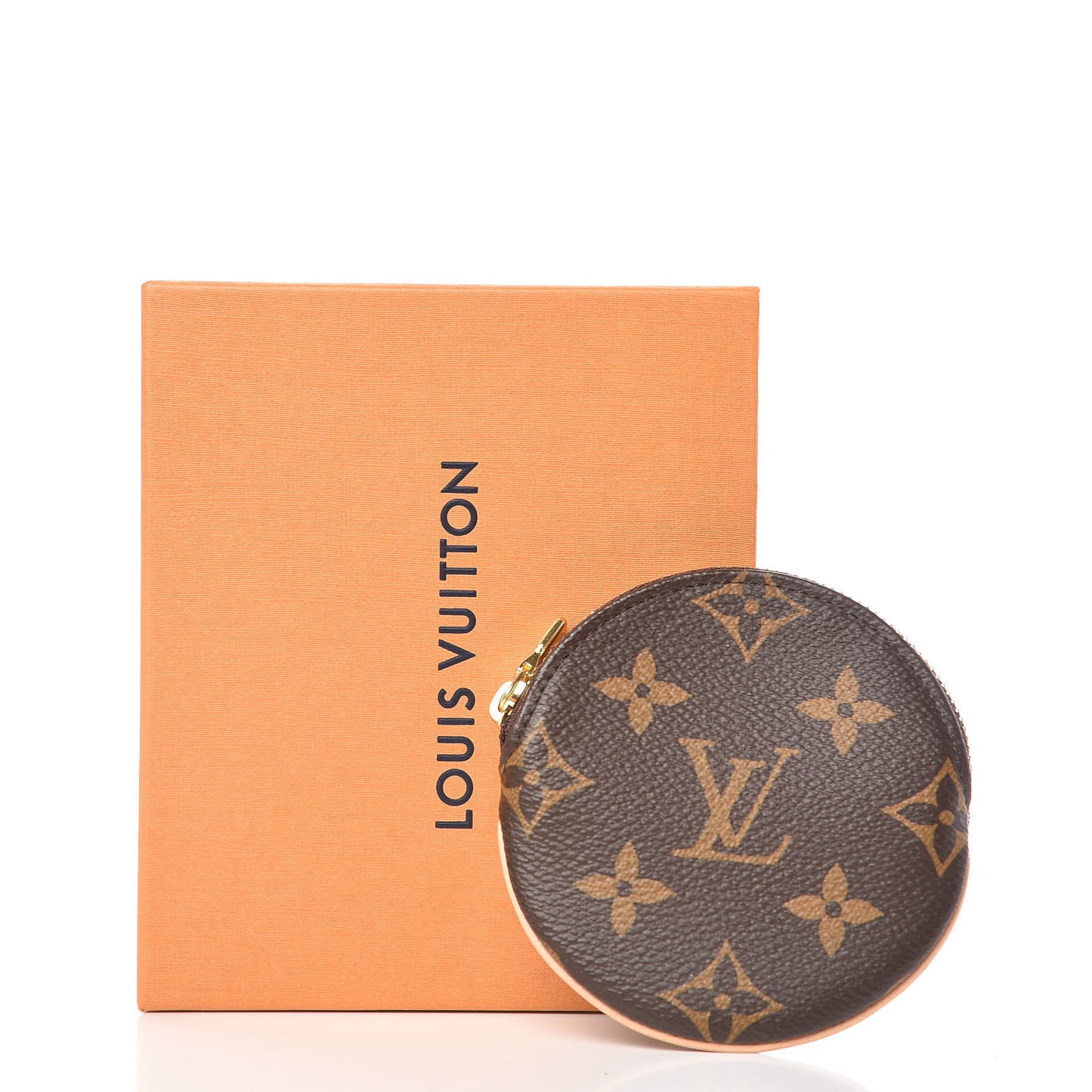 Monogram Round Coin Purse