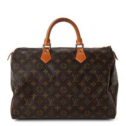 Louis Vuitton Monogram Speedy 35 1 of 13