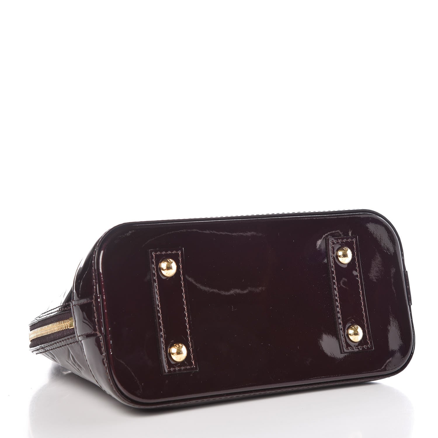 Louis Vuitton Vernis Alma BB Amarante 5 of 11