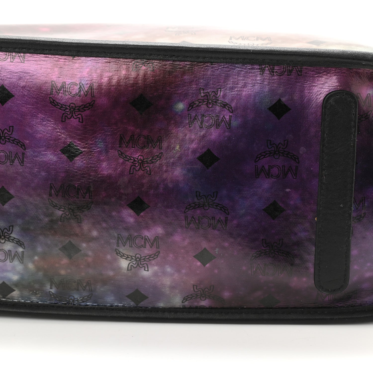 MCM Metallic Galaxy Visetos Medium Project Reversible Shopper Tote Black Multicolor 12 of 12