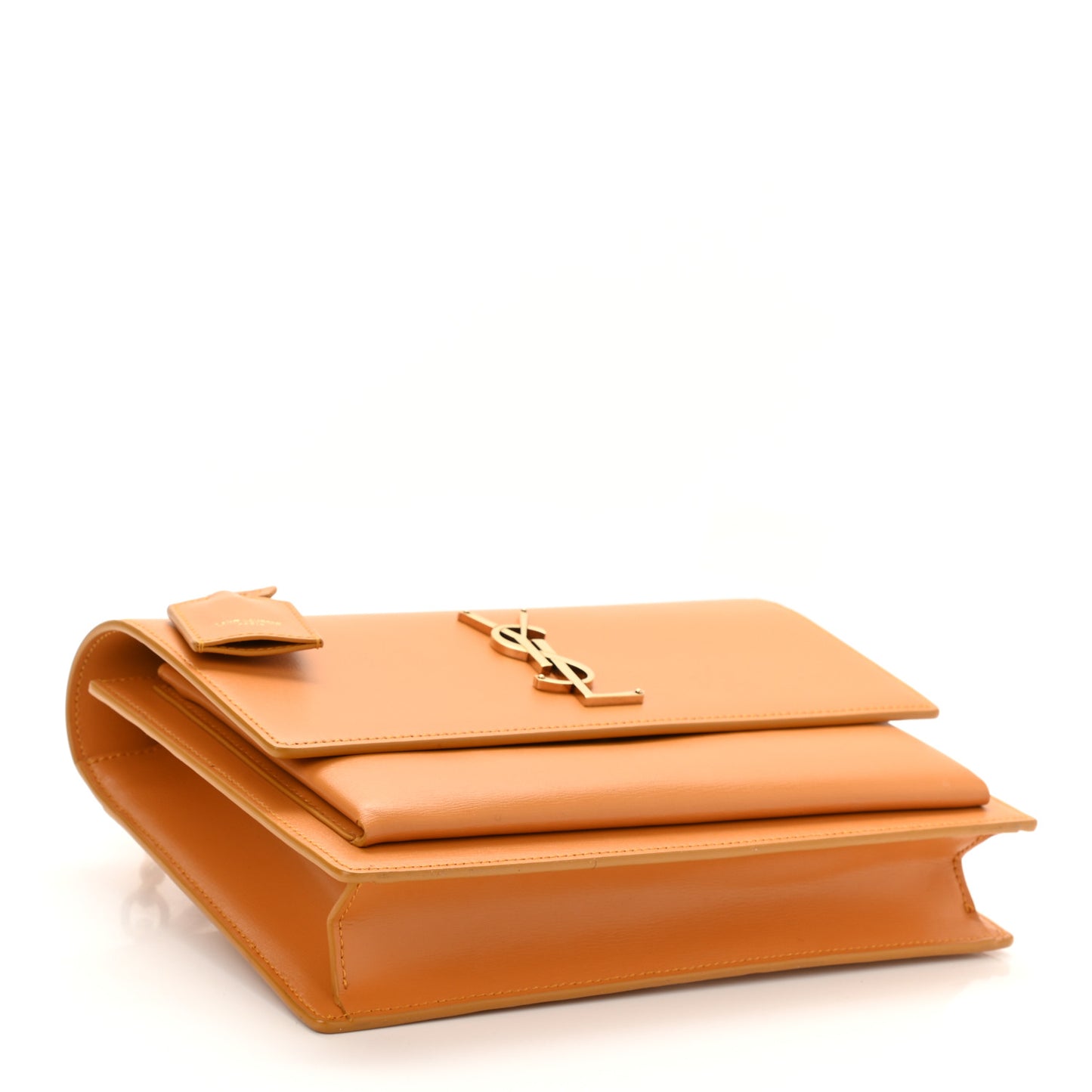 Calfskin Medium Monogram Sunset Cheddar