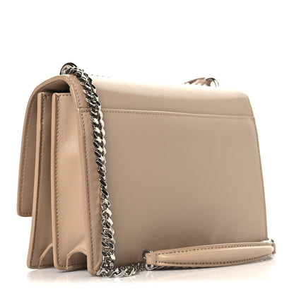 Saint Laurent Calfskin Medium Monogram Sunset Dark Beige 3 of 9