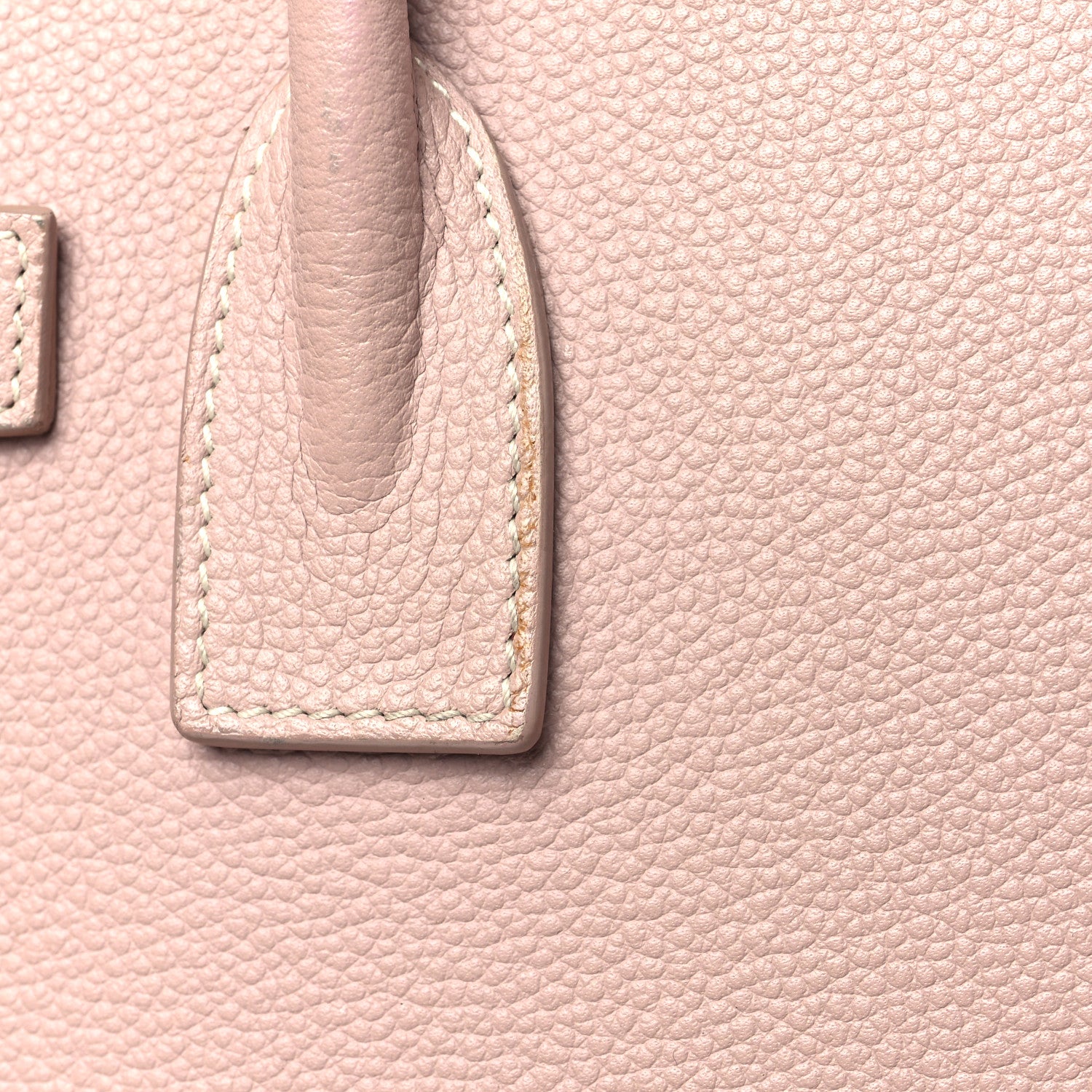 Saint Laurent Grained Calfskin Baby Sac De Jour Souple Rose 11 of 18