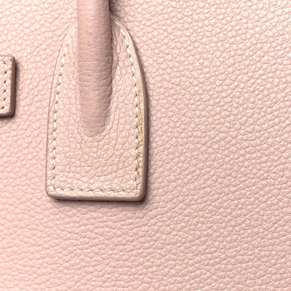 Saint Laurent Grained Calfskin Baby Sac De Jour Souple Rose 11 of 18