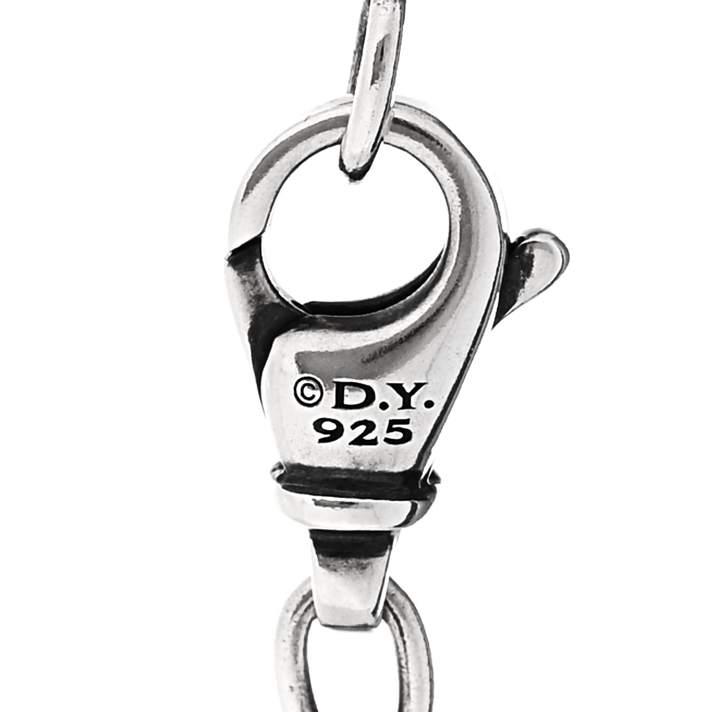 Sterling Silver Chevron Cross Pendant Necklace