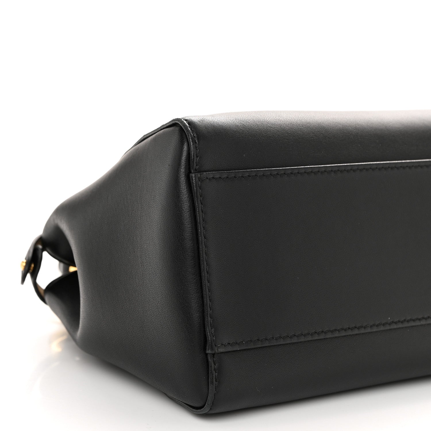 Fendi Nappa Mini Peekaboo Iconic Satchel Black 9 of 12