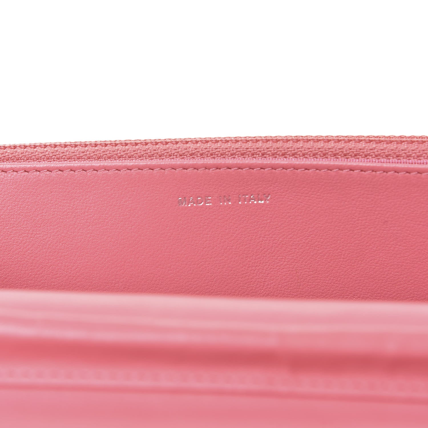 Chanel Lambskin Quilted Wallet On Chain WOC Pink 8 of 11