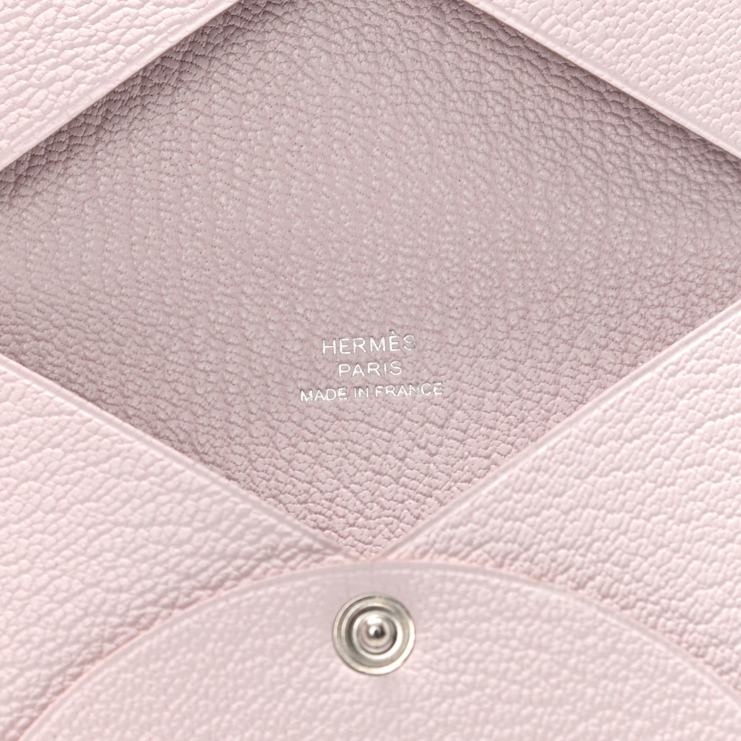 Chevre Mysore Calvi Card Case Mauve Pale