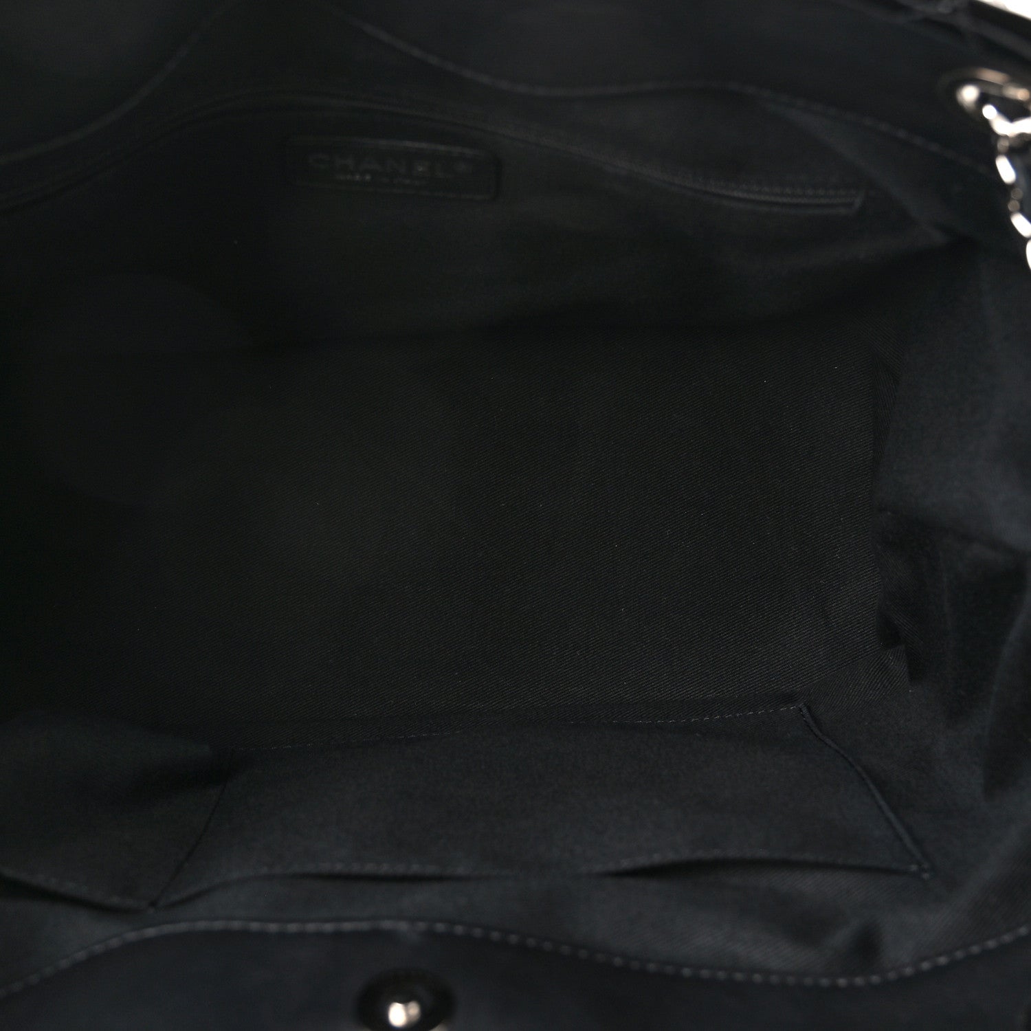 Chanel Patent Quilted Timeless CC Soft Tote Black 5 of 10