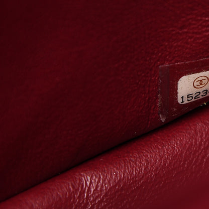 Chanel Patent Quilted Maxi Double Flap Red 7 of 24