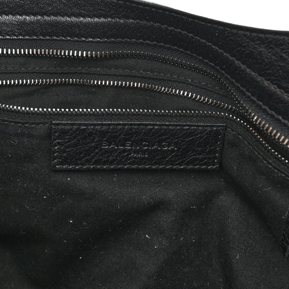Balenciaga Agneau Silver Metallic Edge Hardware City Black 6 of 9