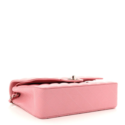 Chanel Caviar Quilted Medium Double Flap Pink 4 of 10