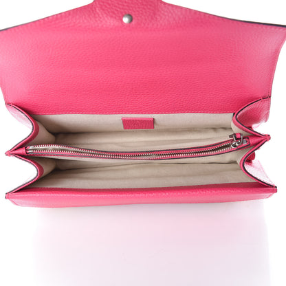 Gucci Pebbled Calfskin Embellished Guccify Small Dionysus Shoulder Bag Rosa 5 of 12