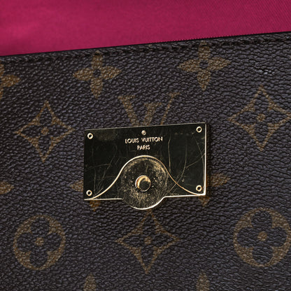 Louis Vuitton Monogram Cluny BB Bordeaux Fuchsia 13 of 16