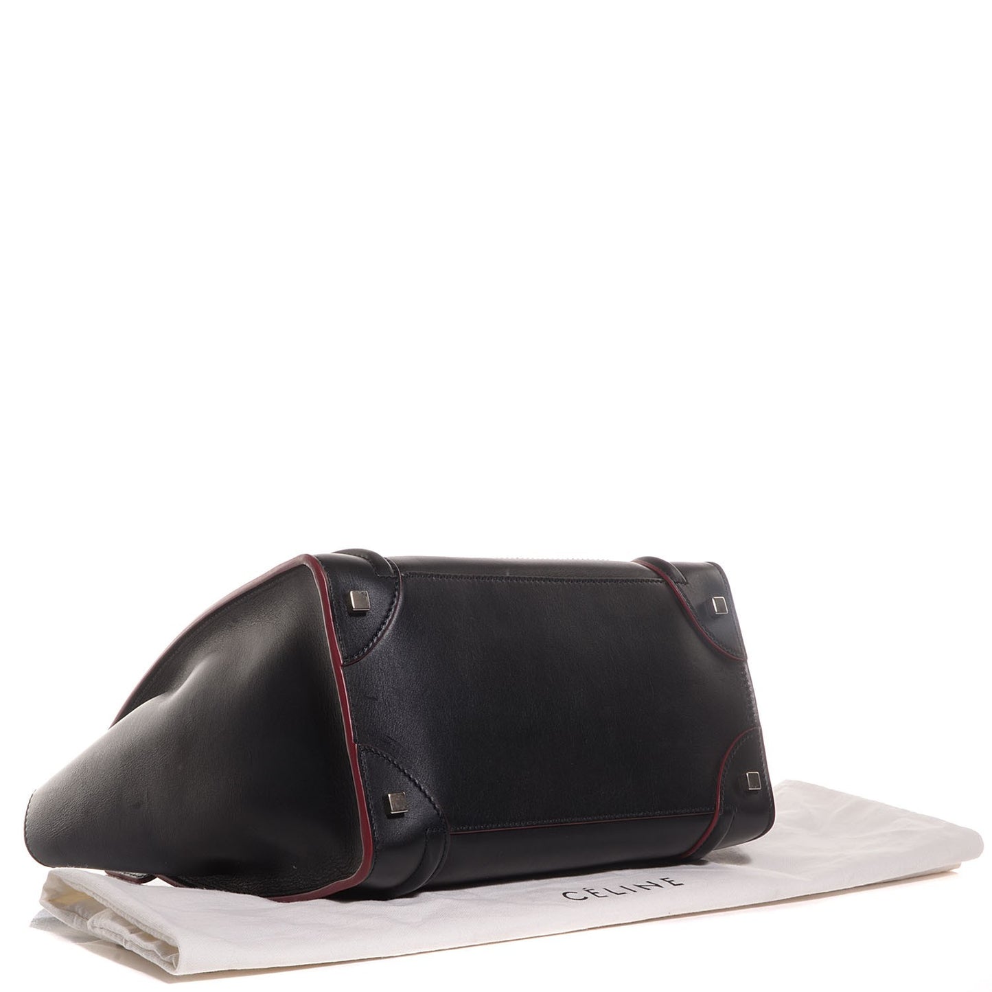 Smooth Calfskin Mini Luggage Black