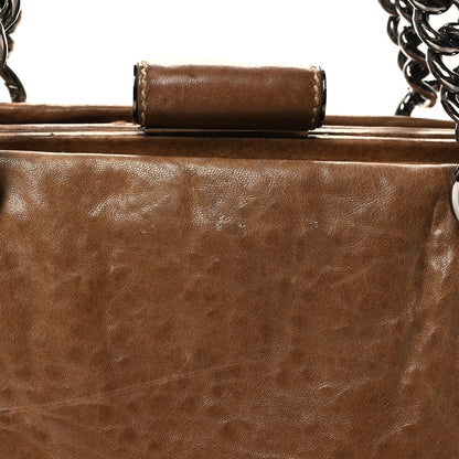 Chanel Calfskin Small Perfect Day Tote Brown 15 of 19