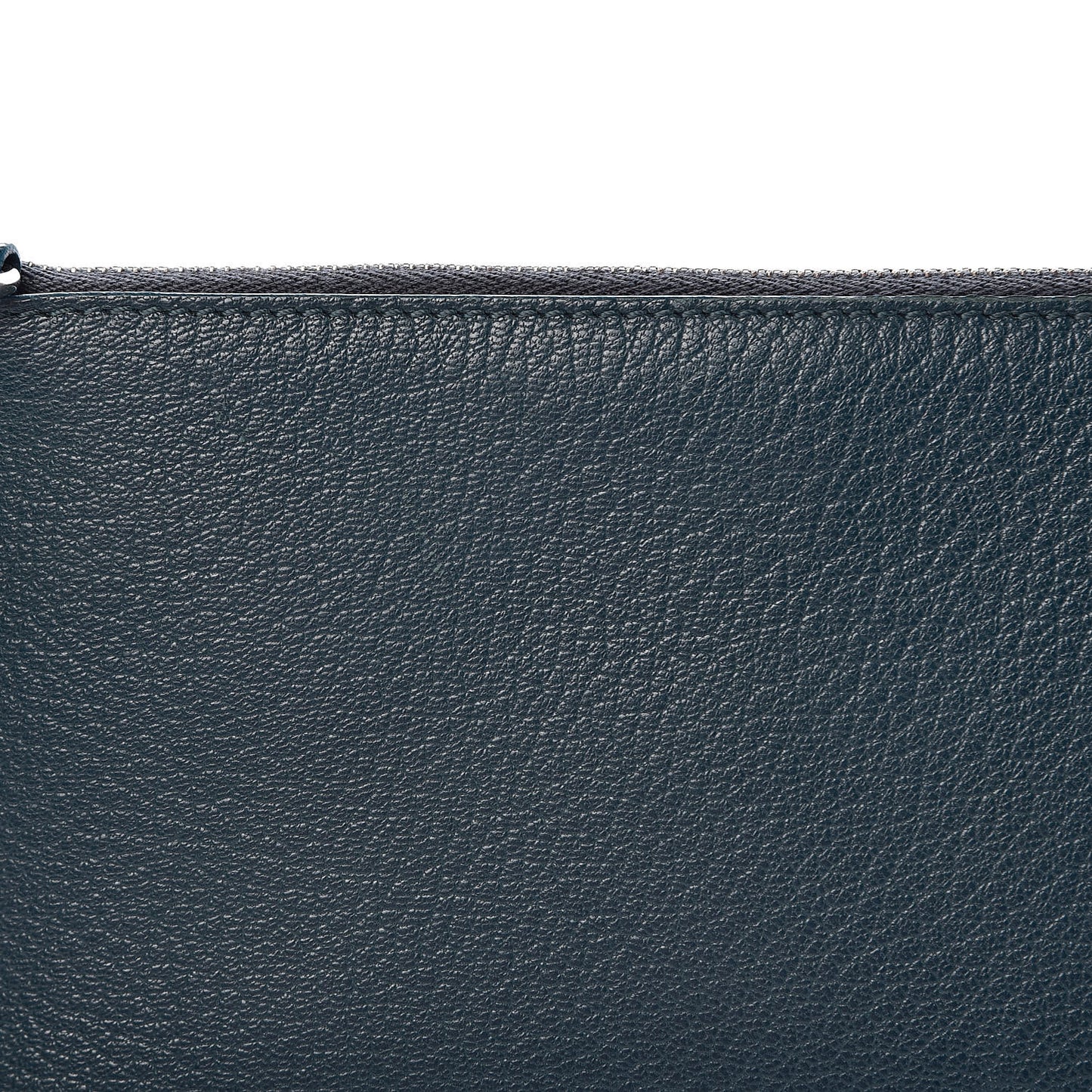 Grained Goatskin Antigona Crossbody Peacock Blue