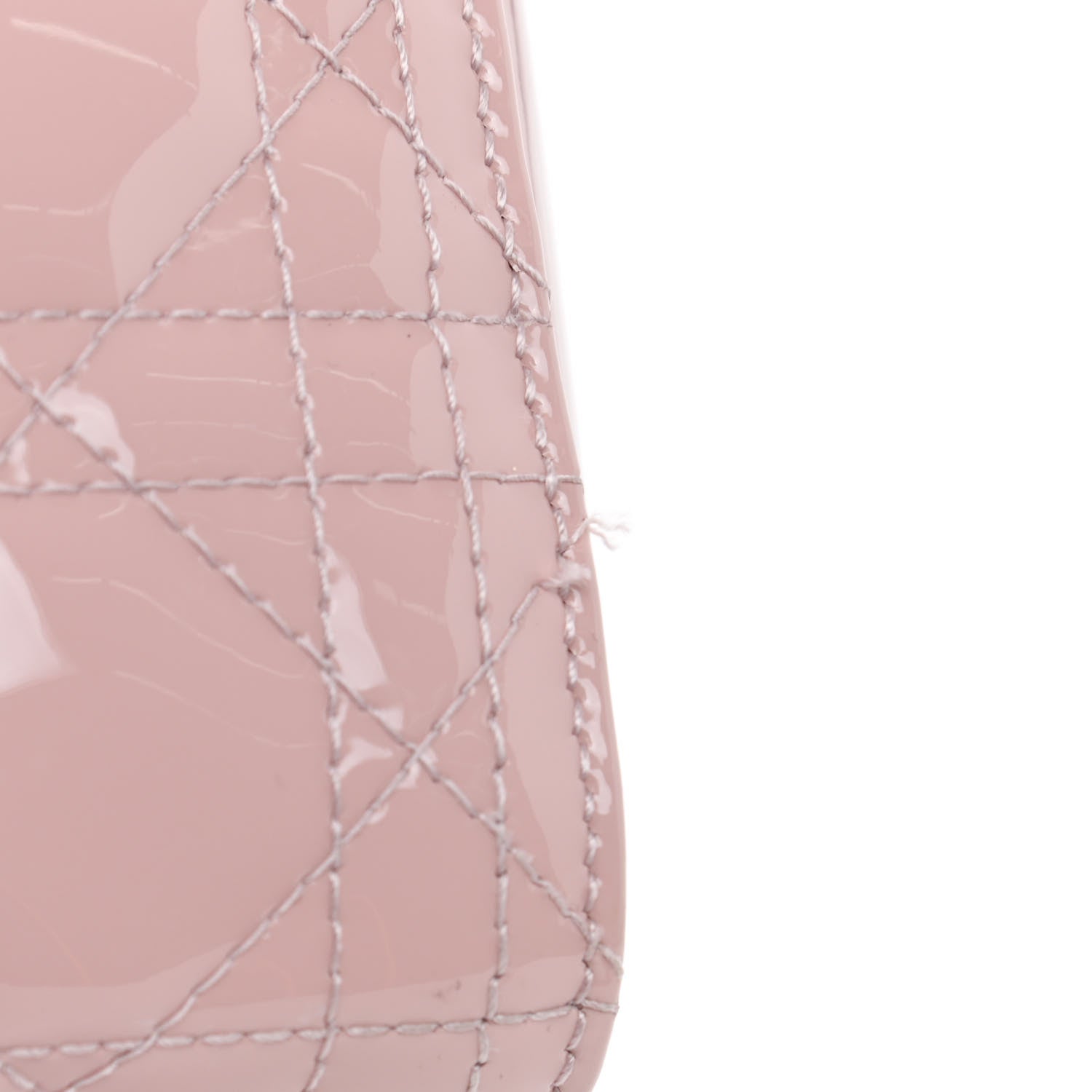 Christian Dior Patent Cannage Large Lady Dior Light Pink 7 of 8