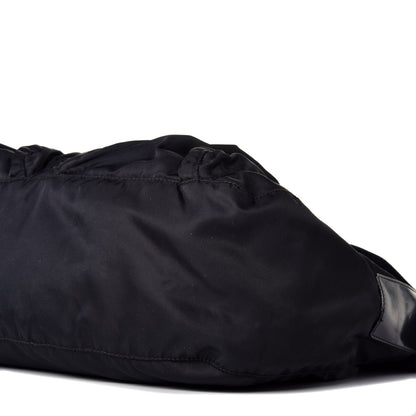 Prada Nylon Vela Messenger Bag Black 8 of 8