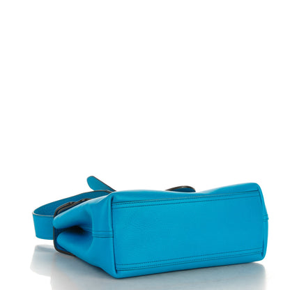 Gucci Calfskin GG Marmont Shoulder Bag Turquoise 4 of 7