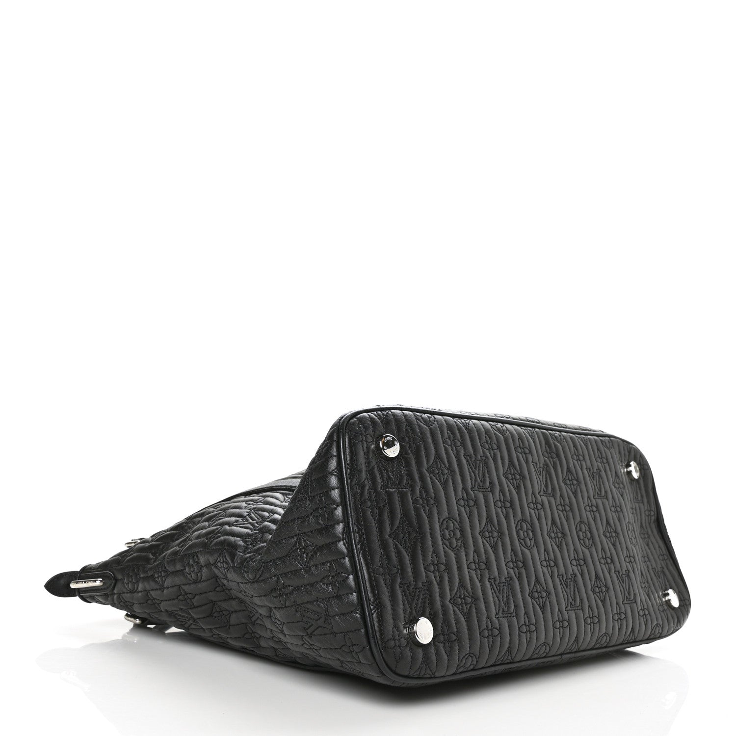 Louis Vuitton Monogram Lambskin Antheia Ixia MM Black 4 of 6