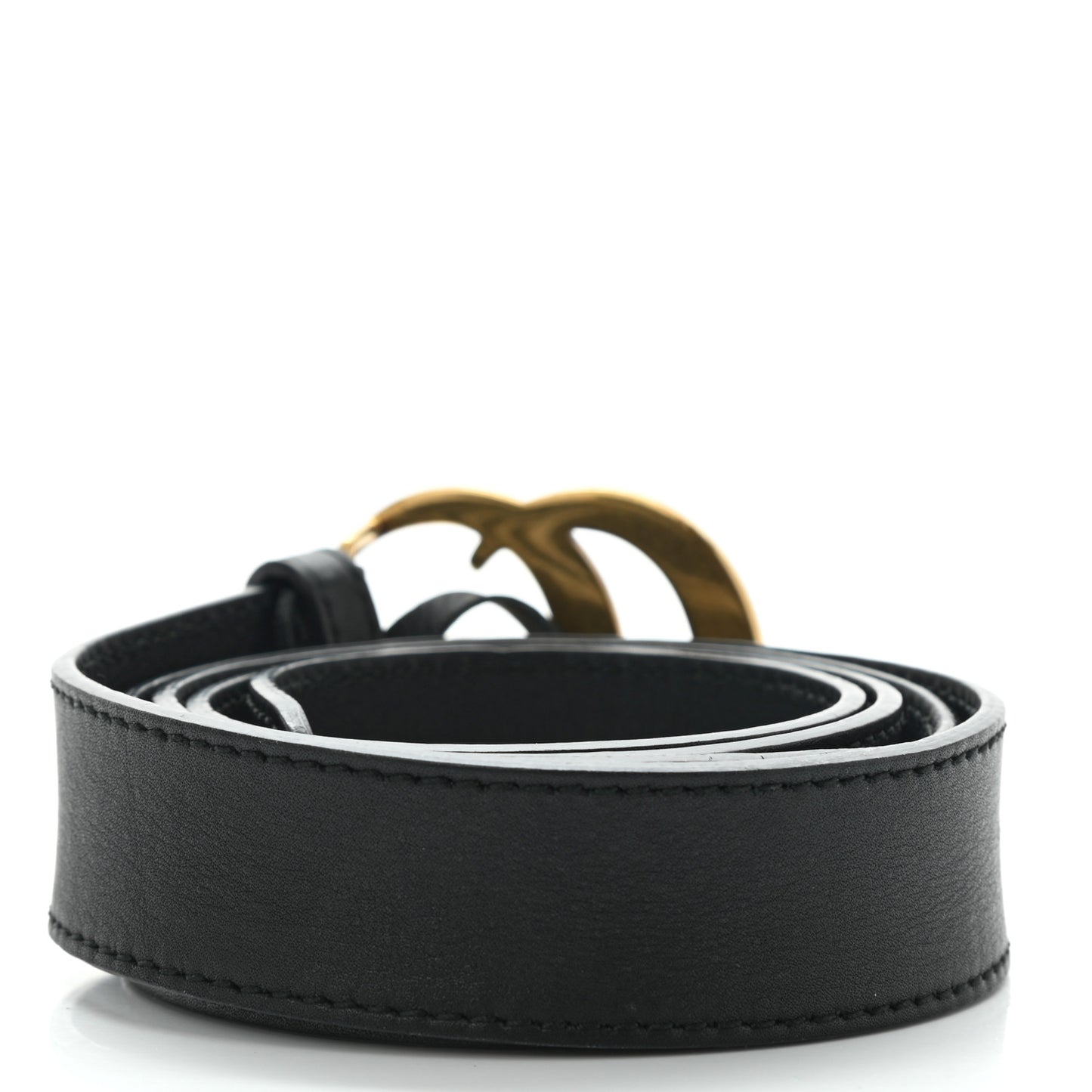 Calfskin Double G 30mm Belt 100 40 Black