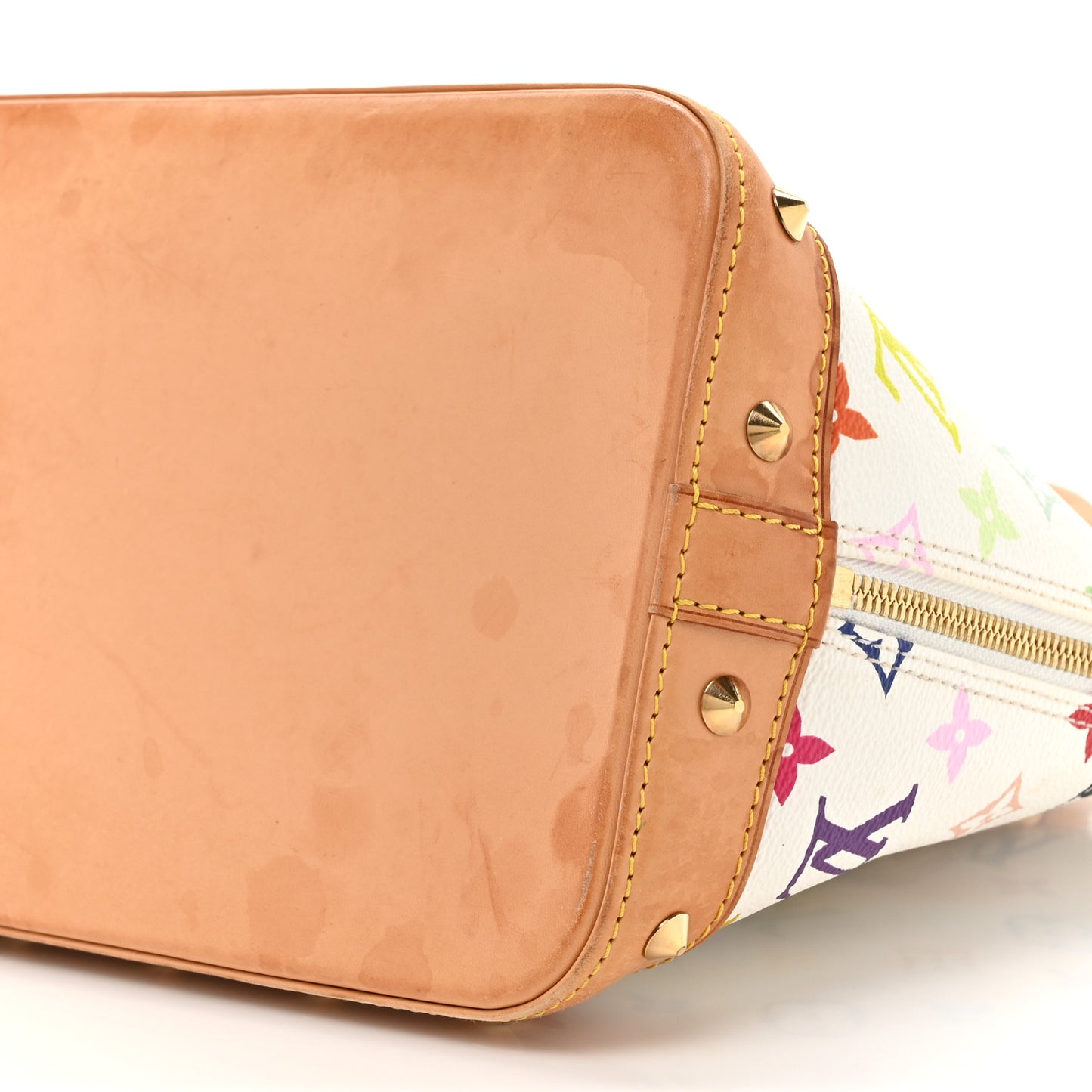 Monogram Multicolor Alma PM White