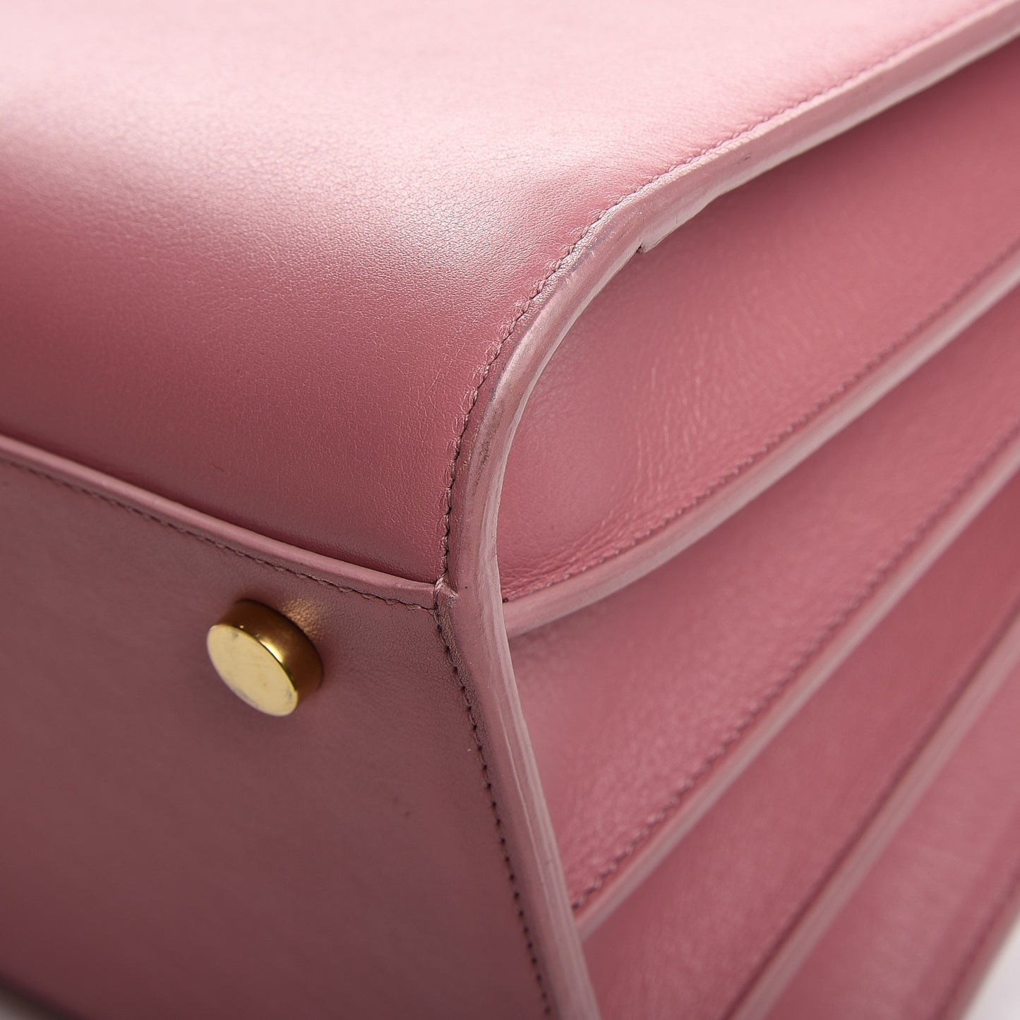 Calfskin Small Sac De Jour Dark Rose