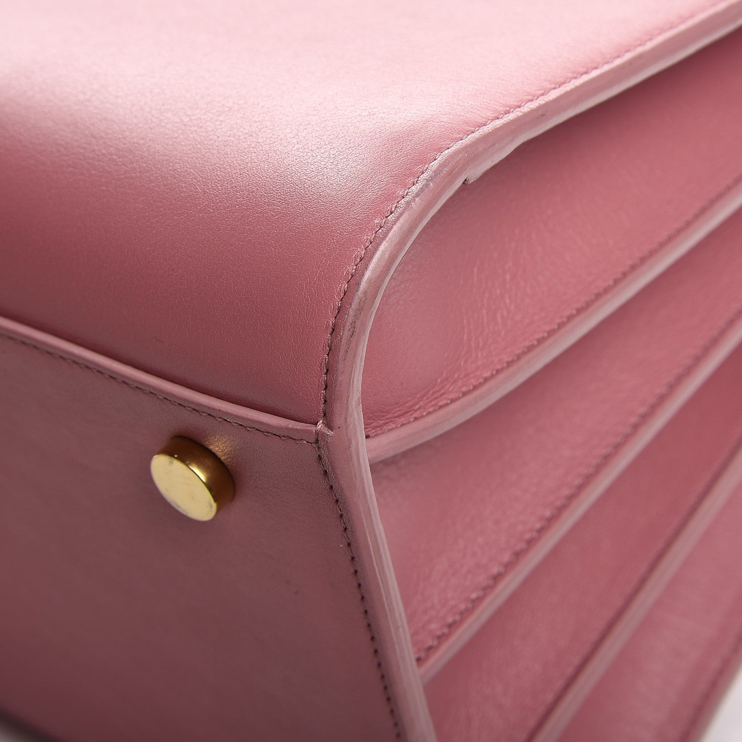 Saint Laurent Calfskin Small Sac De Jour Dark Rose 12 of 14
