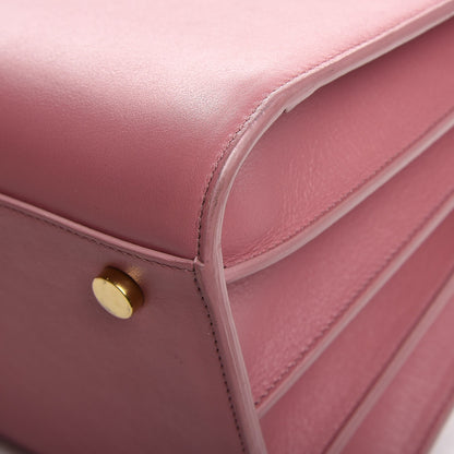 Saint Laurent Calfskin Small Sac De Jour Dark Rose 12 of 14