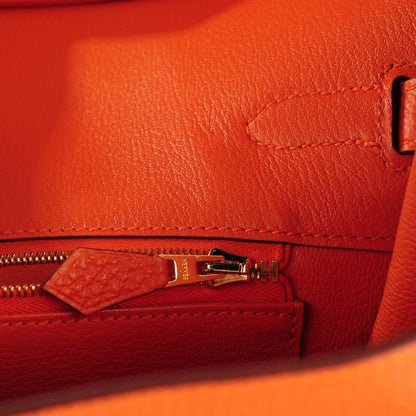 Hermes Togo Birkin 35 Orange 18 of 19