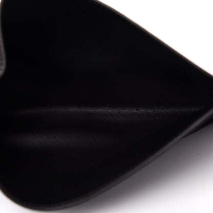 Louis Vuitton Calfskin Felicie Chain Wallet Card Holder Insert Black 5 of 7