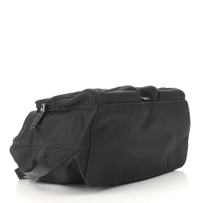 Prada Tessuto Nylon Vela Saffiano Large Backpack Black 8 of 11